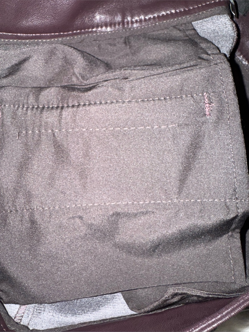 Ann Taylor Faux Leather Straight-Leg Cropped Pants in Dark Brown - Picture 13 of 13